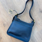 1990s Vintage COACH 1997 Blue Legacy Zip Bag 9966
