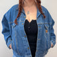 1990s Vintage Carhartt Darkstone Wash Denim Jean Jacket