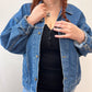 1990s Vintage Carhartt Darkstone Wash Denim Jean Jacket