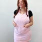 1990s Vintage Pink Gingham Jumper Dress by FADS