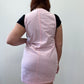 1990s Vintage Pink Gingham Jumper Dress by FADS