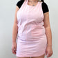 1990s Vintage Pink Gingham Jumper Dress by FADS