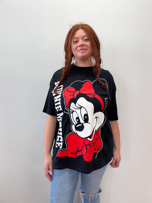 1990s Vintage Minnie Mouse Double Sided Made in USA Tee Shirt