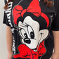 1990s Vintage Minnie Mouse Double Sided Made in USA Tee Shirt