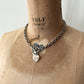 1980s Vintage Faux Tiffany & Co. Sterling Chain with Initialed Heart Charm
