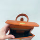 1995 Vintage COACH Gracie Bag British Tan Pebble Leather Authentic Original Crossbody Purse Style 4413 1990s