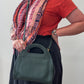 1995 Vintage COACH Carousel Bag Bottle Green Authentic Original Style 9942 RARE Crossbody Purse