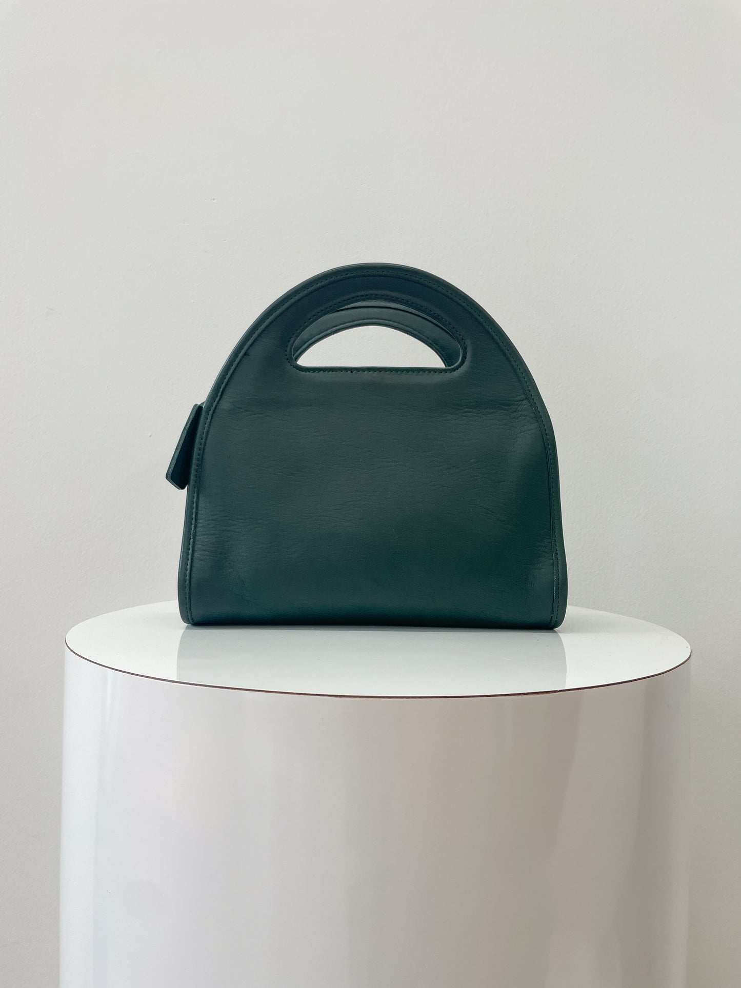 1995 Vintage COACH Carousel Bag Bottle Green Authentic Original Style 9942 RARE Crossbody Purse