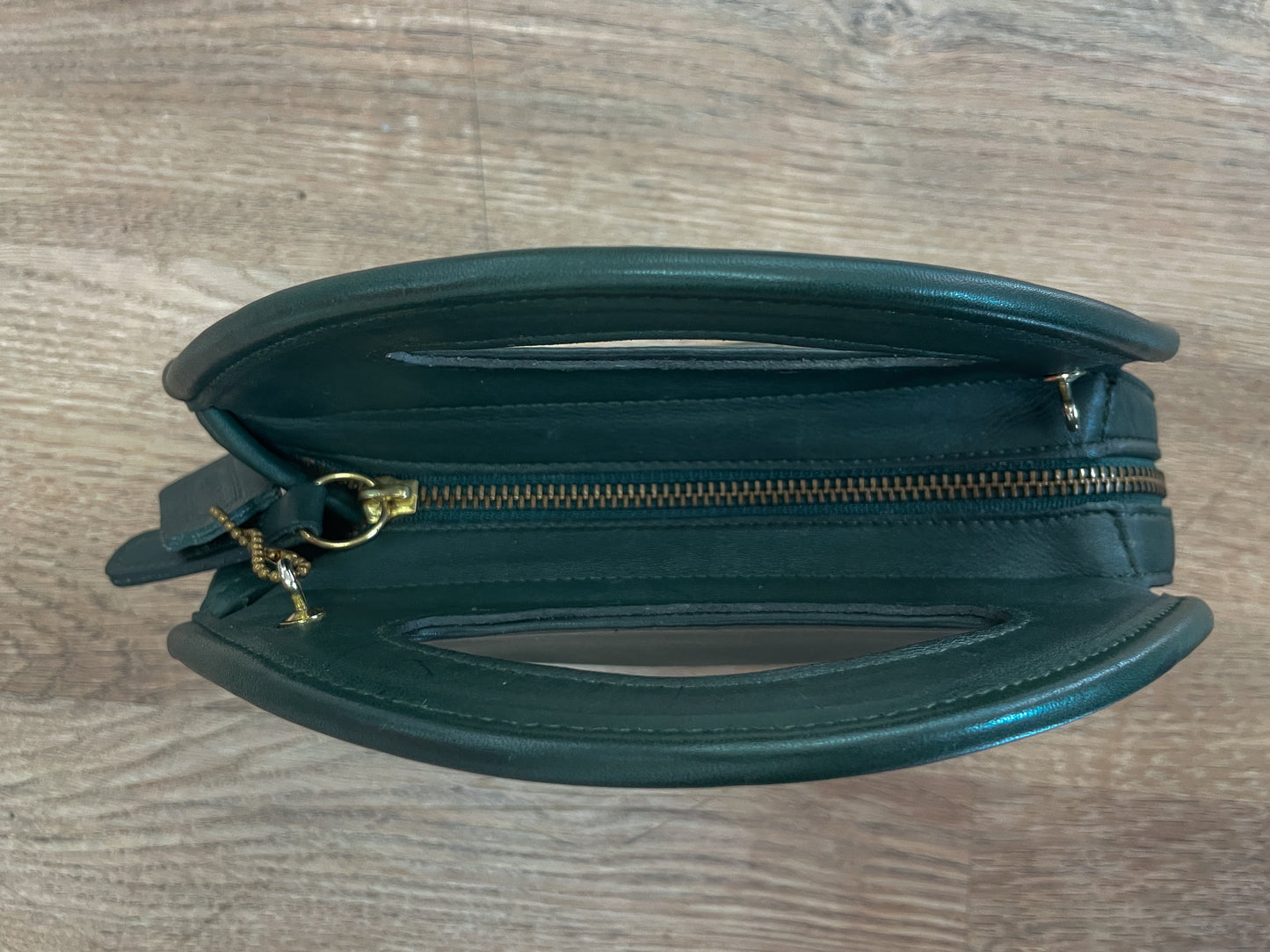 1995 Vintage COACH Carousel Bag Bottle Green Authentic Original Style 9942 RARE Crossbody Purse