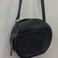 1980s Vintage COACH Leatherware Chester Canteen Black Authentic Original 9901 Crossbody Purse