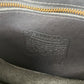 1980s Vintage COACH Leatherware Chester Canteen Black Authentic Original 9901 Crossbody Purse