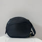 1980s Vintage COACH Leatherware Chester Canteen Black Authentic Original 9901 Crossbody Purse