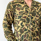 1970s Vintage Thrashed Cotton Duck Hunter Camouflage Jumpsuit Coveralls