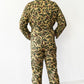 1970s Vintage Thrashed Cotton Duck Hunter Camouflage Jumpsuit Coveralls