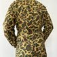 1970s Vintage Thrashed Cotton Duck Hunter Camouflage Jumpsuit Coveralls