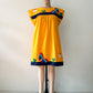 1980s Vintage Desert Rain Butterfly Cactus Cotton Southwest Dress
