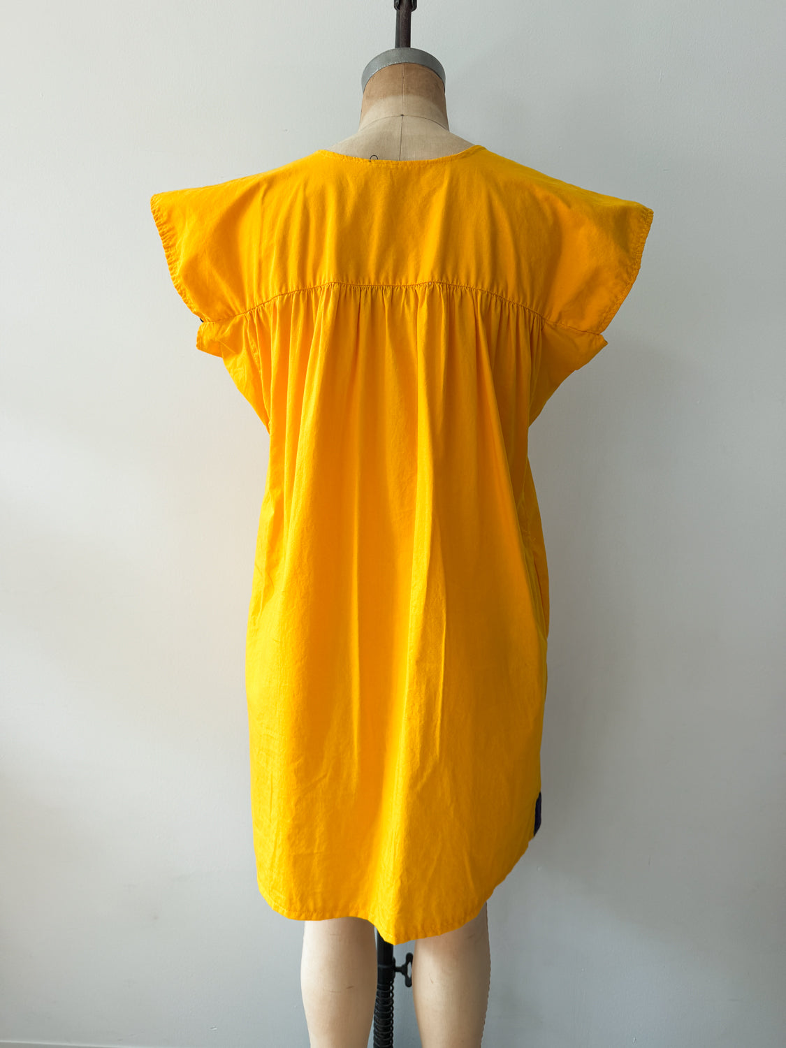 1980s Vintage Desert Rain Butterfly Cactus Cotton Southwest Dress