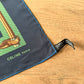 1980s Vintage Celine Paris Horse Riding Crop Gucci Style Large Silk Scarf