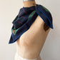 1980s Vintage Celine Paris Horse Riding Crop Gucci Style Large Silk Scarf