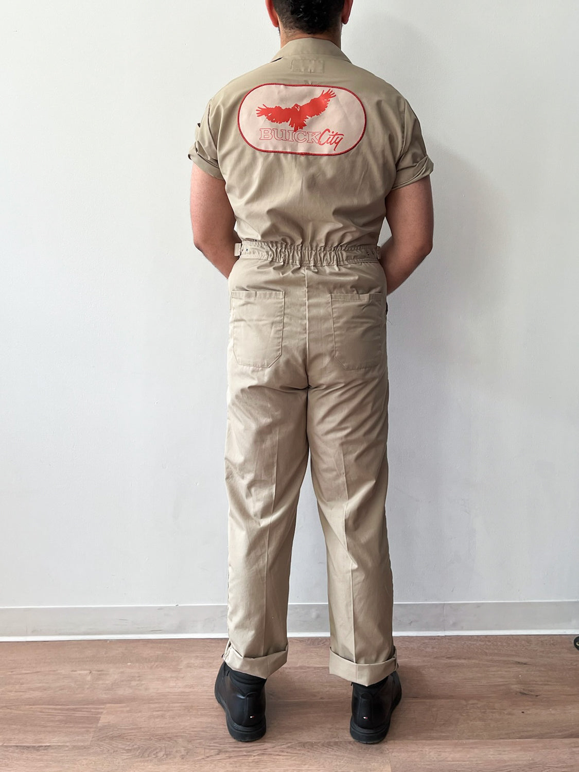 1970s - 1980s "Marty" Buick City Mechanic UAW Jumpsuit Coveralls
