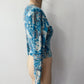 1950s Vintage Pringle of Scotland Pure 100% Cashmere Blue Sweater