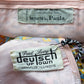 1960s Vintage "Deutsch Uptown" Wild Mod Pastel Ribbon Cut-Out Dress