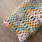 1960s Vintage "Deutsch Uptown" Wild Mod Pastel Ribbon Cut-Out Dress