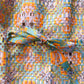 1960s Vintage "Deutsch Uptown" Wild Mod Pastel Ribbon Cut-Out Dress