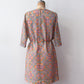 1960s Vintage "Deutsch Uptown" Wild Mod Pastel Ribbon Cut-Out Dress