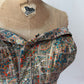 1950s Vintage Paisley Crop Bustier - "A Goddess Bra"