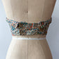 1950s Vintage Paisley Crop Bustier - "A Goddess Bra"