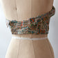 1950s Vintage Paisley Crop Bustier - "A Goddess Bra"