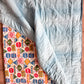 1960s Vintage SIGNS SIGNS SIGNS! Mod Primary Colors Sleeping Bag with Original Bag