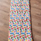 1960s Vintage SIGNS SIGNS SIGNS! Mod Primary Colors Sleeping Bag with Original Bag