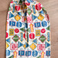 1960s Vintage SIGNS SIGNS SIGNS! Mod Primary Colors Sleeping Bag with Original Bag