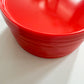 1970s Vintage Orange Melamine 7" Snack Plates by Oblique by PMC