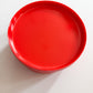 1970s Vintage Orange Melamine 7" Snack Plates by Oblique by PMC