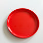 1970s Vintage Orange Melamine 7" Snack Plates by Oblique by PMC