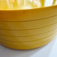1970s Vintage 10" Yellow Melamine Dinner "Maxplates" by Heller; Massimo Vignelli - Designer