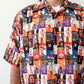 Y2K Vintage Bootleg Playboy Magazine Cover Girl Graphic Button Up 2000s