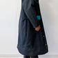 1980s Vintage Western Workwear Teal + Black Canvas Duster Coat by David James