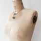 1950s Vintage Turkish Sputnik Glass Multi Evil Eye Charm with Sterling Silver Chain - RARE!