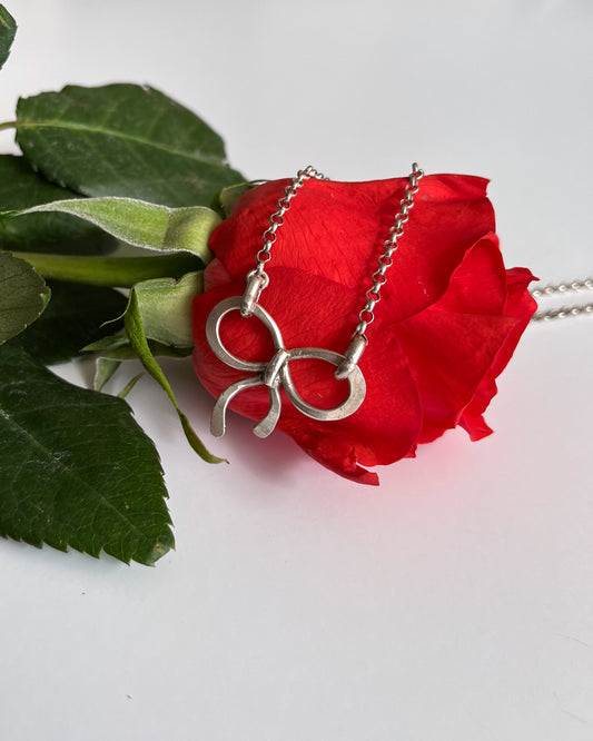 XL Bow Necklace | Trinity Barbara