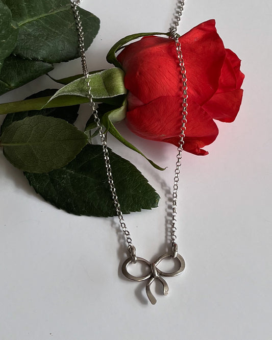 XL Bow Necklace | Trinity Barbara