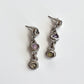 Triple Sapphire Dangle Earrings | Trinity Barbara