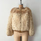 1970s Vintage Curly Mongolian Lamb Short Jacket by Jacobson's