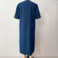 1990s Vintage Handmade Long Quilted Denim Duster Coat