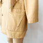 1980s Vintage Soft Tan Leather Fringe Men's Blazer