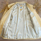 1980s Vintage Soft Tan Leather Fringe Men's Blazer