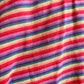 1970s Rainbow Woven Cotton Wrap Skirt